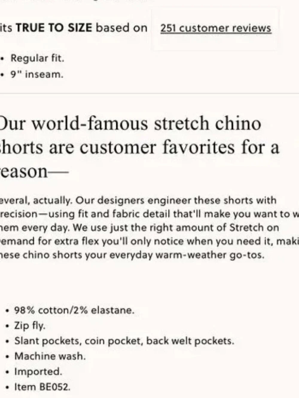 J CREW Stretch Chino Flat Front Shorts NEW